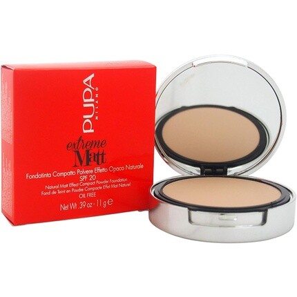 Компактная пудровая основа Milano Extreme Matt Spf 20 040 Натуральный бежевый для женщин 0,39 унции, Pupa
Компактная пудровая основа Milano Extreme Matt Spf 20 040 Натуральный бежевый для женщин 0,39 унции, Pupa