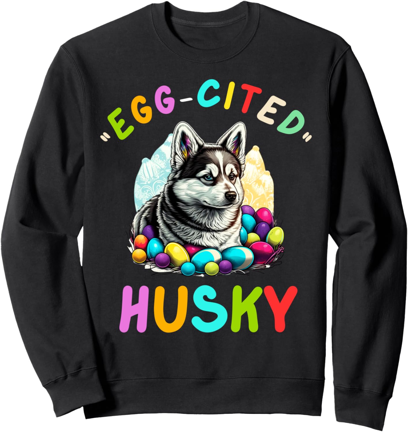 Забавная толстовка с пасхальным яйцом в костюме любителя хаски Husky Fans At Chocolate Egg Hunt, черный
Забавная толстовка с пасхальным яйцом в костюме любителя хаски Husky Fans At Chocolate Egg Hunt, черный