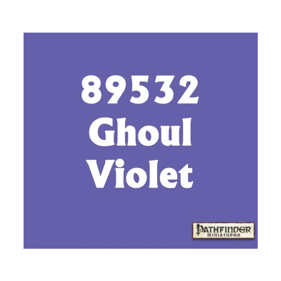 Гуль Фиолетовый, Master Series Paints - Pathfinder Colors
Гуль Фиолетовый, Master Series Paints - Pathfinder Colors