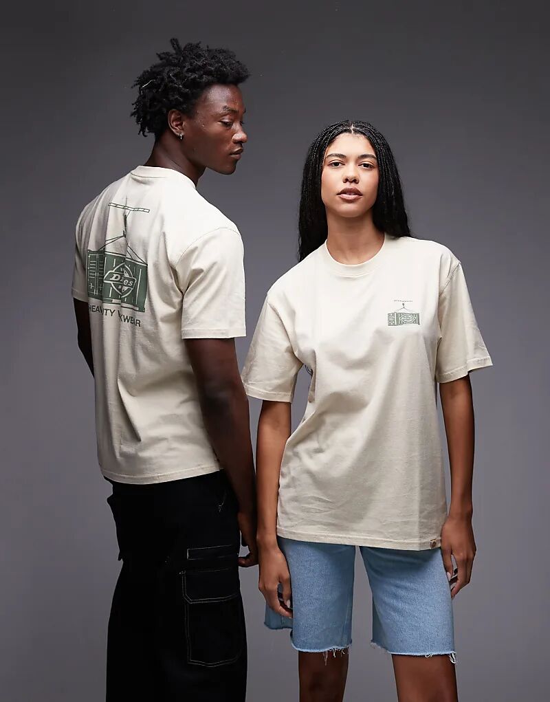 Футболка с графическим принтом на спине Dickies Apison светло-коричневого цвета
Футболка с графическим принтом на спине Dickies Apison светло-коричневого цвета