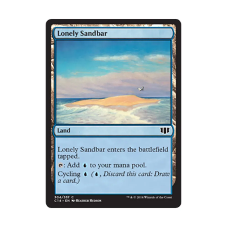 CCG Одинокая песчаная коса (клавиша C), MTG - Commander 2014
CCG Одинокая песчаная коса (клавиша C), MTG - Commander 2014