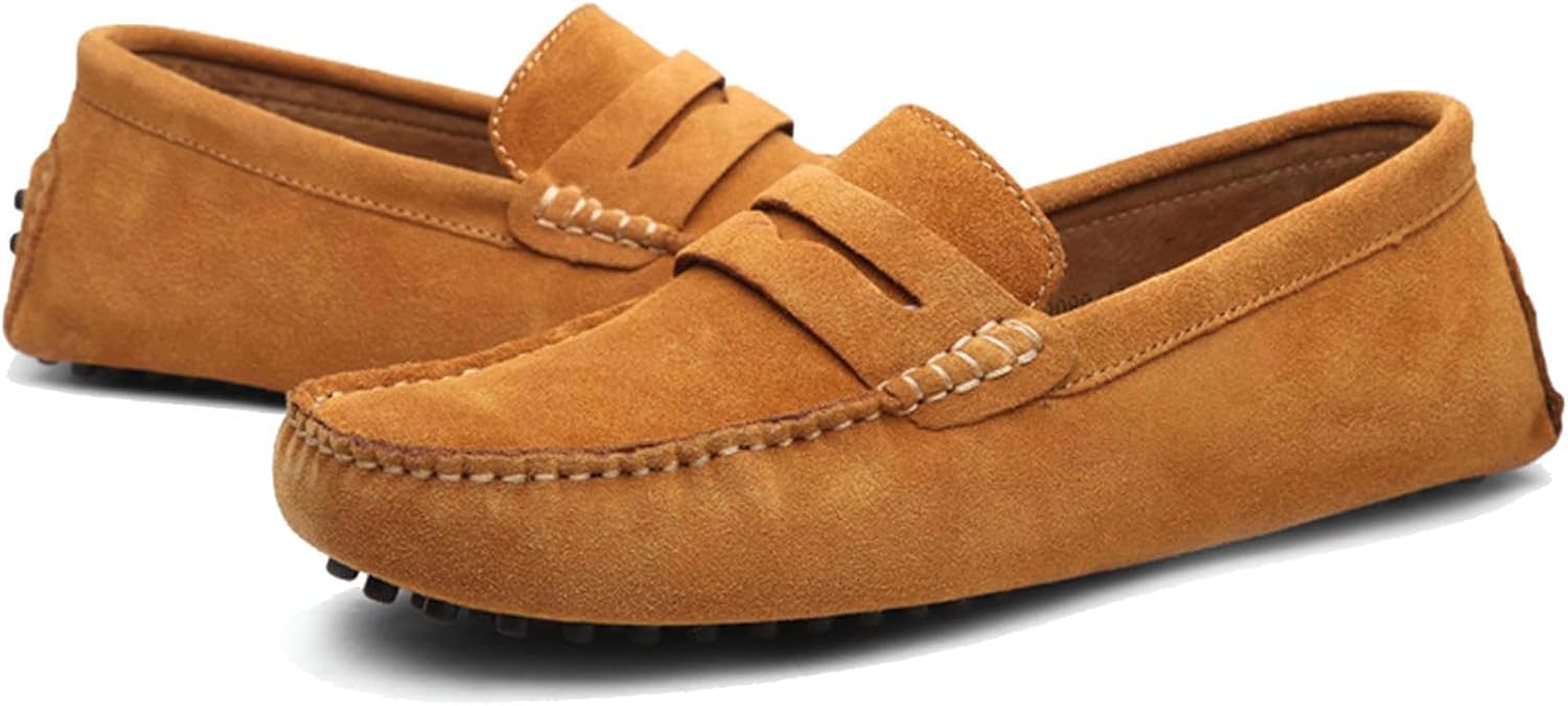 Мужские лоферы PPXID, туфли-слипоны, повседневная обувь, легкие мягкие пенни-лоферы, замшевые мокасины и прогулок, коричневый
Мужские лоферы PPXID, туфли-слипоны, повседневная обувь, легкие мягкие пенни-лоферы, замшевые мокасины и прогулок, коричневый