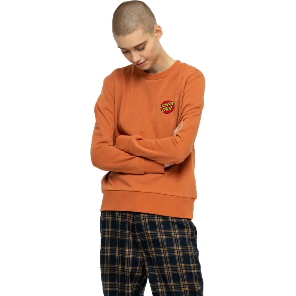 Толстовка Santa Cruz Crew classic dot chest emb, оранжевый
Толстовка Santa Cruz Crew classic dot chest emb, оранжевый