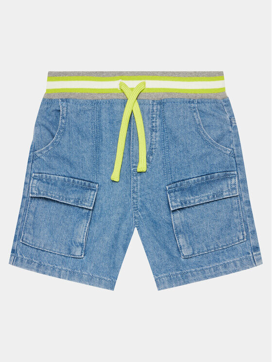 Тканевые шорты стандартного кроя United Colors Of Benetton, синий
Тканевые шорты стандартного кроя United Colors Of Benetton, синий