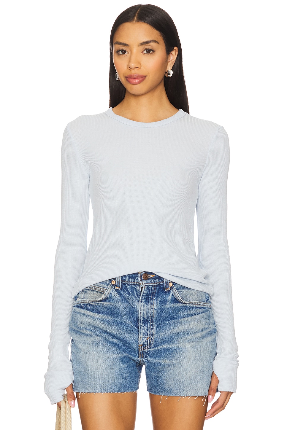 Облегающий топ с коротким рукавом Axl от Michael Lauren, ice blue
Облегающий топ с коротким рукавом Axl от Michael Lauren, ice blue