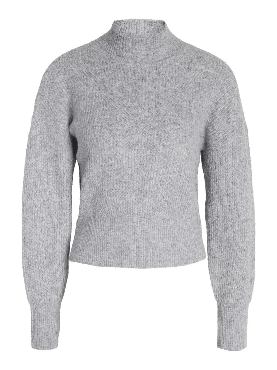 Тонкий вязаный свитер Noisy may Sweater NELLA, пятнистый серый 
Тонкий вязаный свитер Noisy may Sweater NELLA, пятнистый серый