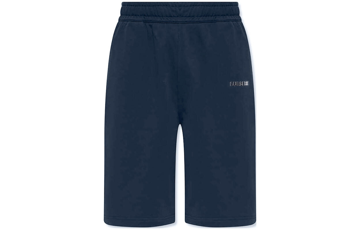 Повседневные шорты мужские темно-синие Burberry, синий 
Повседневные шорты мужские темно-синие Burberry, синий