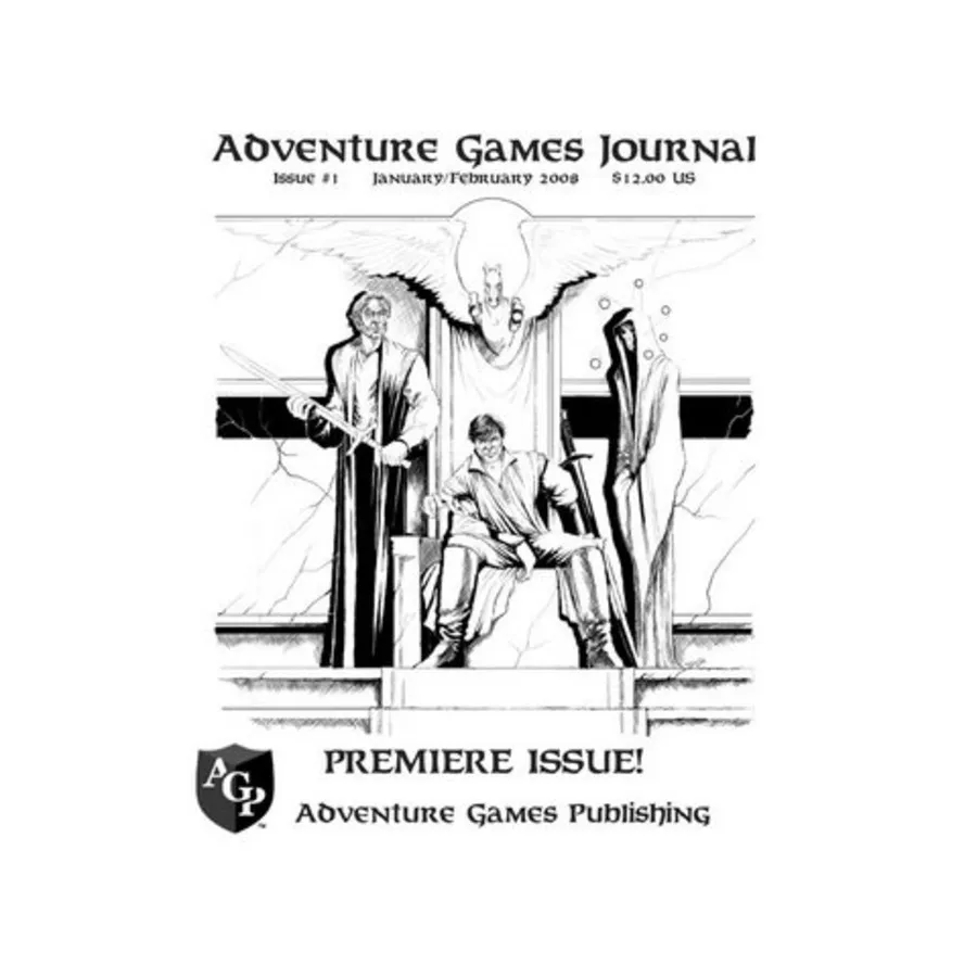 Adventure Games Journal #1, Wilderlands of High Adventure (Adventure Games Publishing), мягкая обложка
Adventure Games Journal #1, Wilderlands of High Adventure (Adventure Games Publishing), мягкая обложка