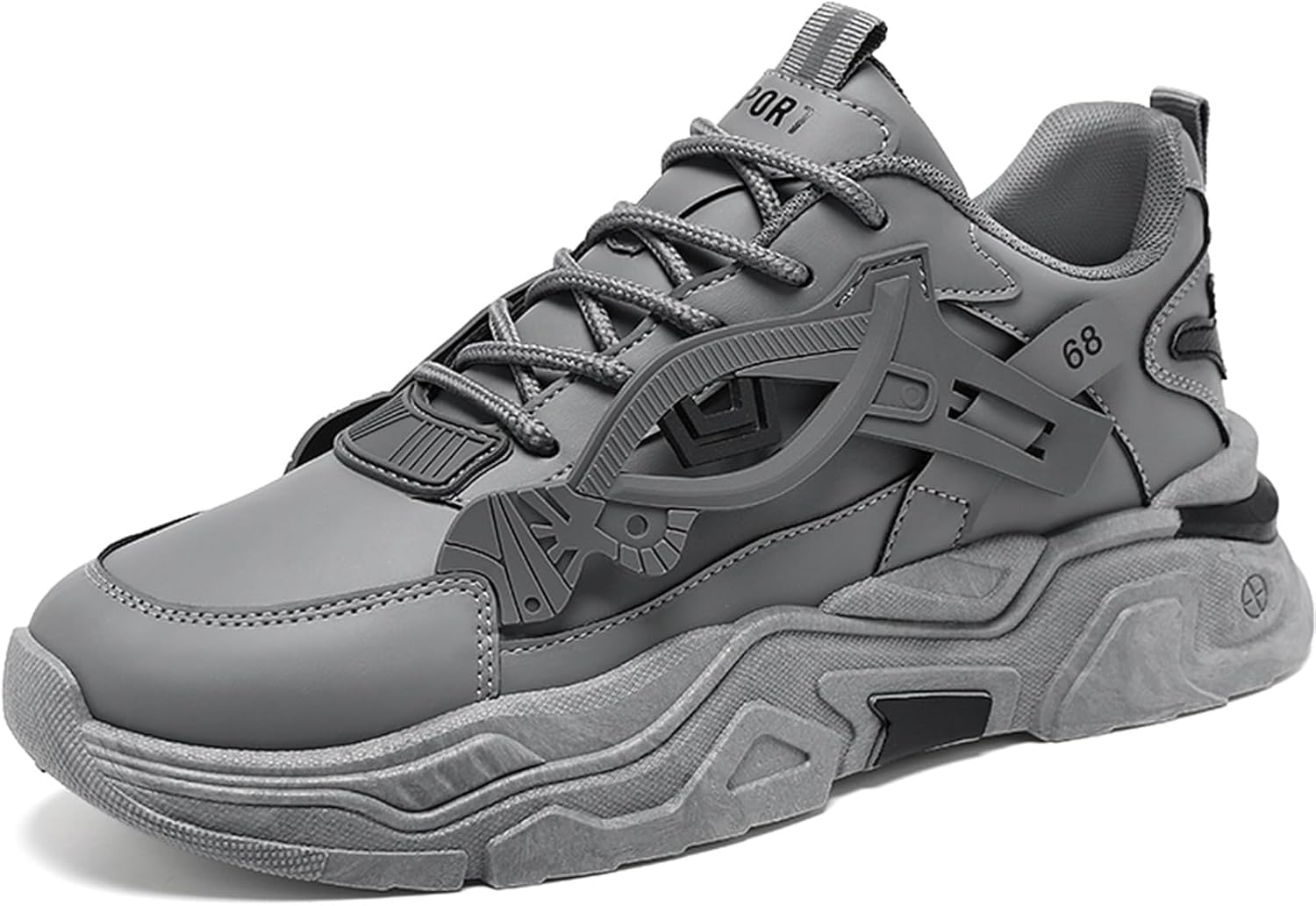 Летние кроссовки с высокой подошвой для увеличения роста, мужские повседневные спортивные удобные кроссовки для бега на открытом воздухе Generic, серый
Летние кроссовки с высокой подошвой для увеличения роста, мужские повседневные спортивные удобные кроссовки для бега на открытом воздухе Generic, серый