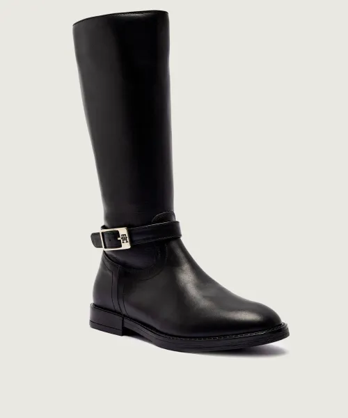 Кожаные сапоги Tommy Hilfiger, черный
Кожаные сапоги Tommy Hilfiger, черный