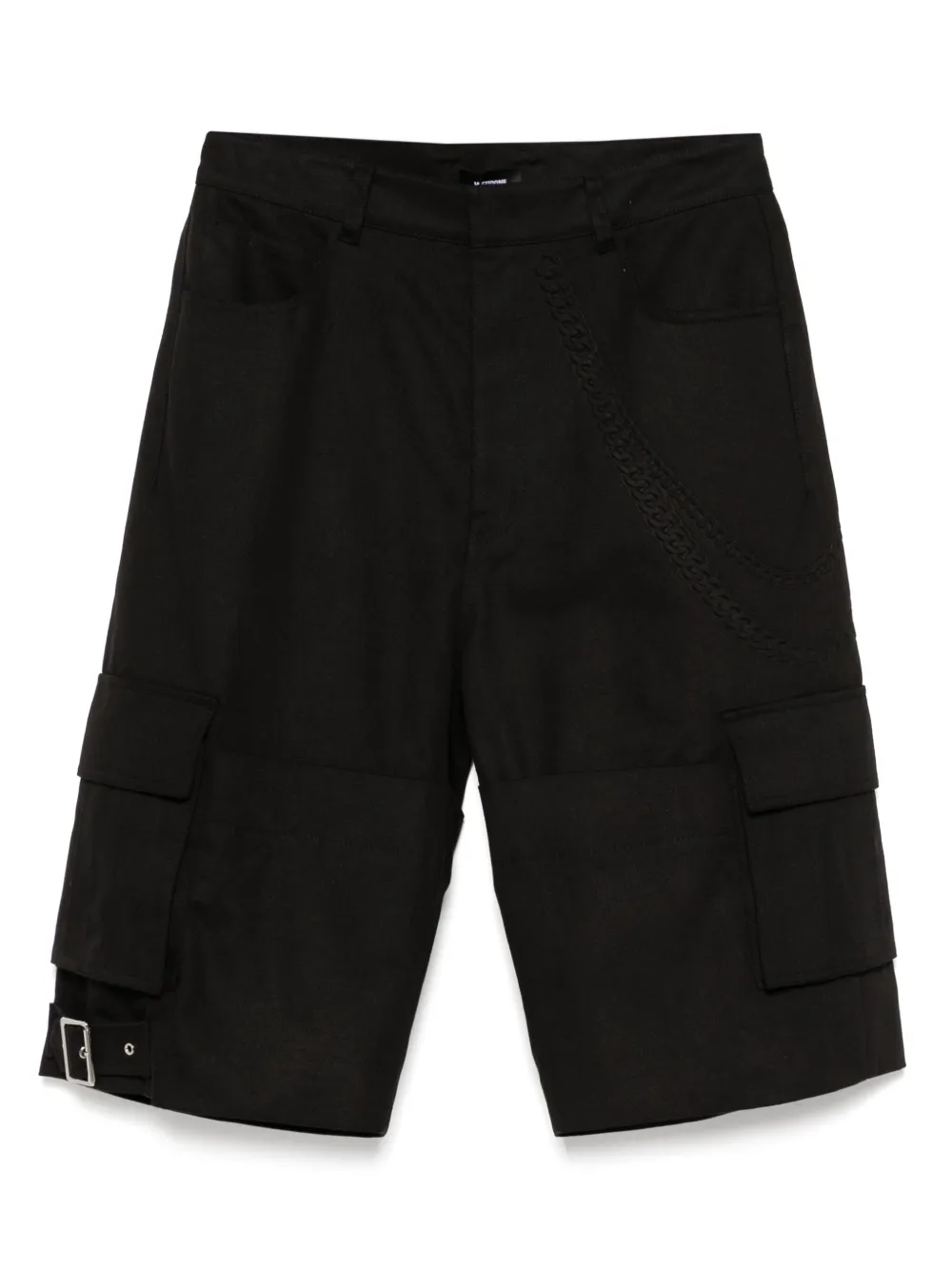 Шорты карго с тиснением We11done, черный
Шорты карго с тиснением We11done, черный