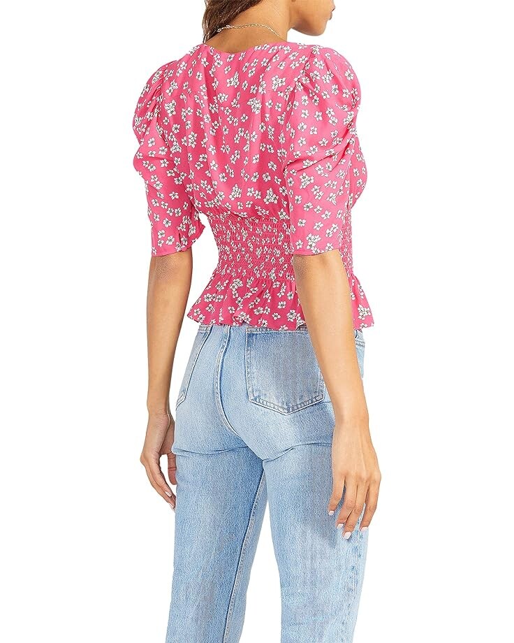 Топ Steve Madden Puff To Say Top - Ditsy Floral Woven Top, цвет Raspberry
Топ Steve Madden Puff To Say Top - Ditsy Floral Woven Top, цвет Raspberry