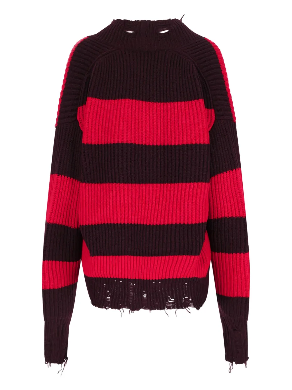 Полосатый свитер с V-образным вырезом STELLA MCCARTNEY, красный
Полосатый свитер с V-образным вырезом STELLA MCCARTNEY, красный