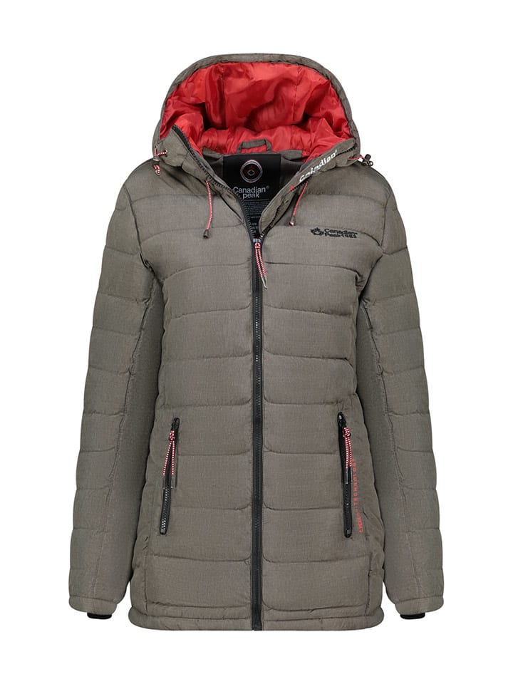 Canadian Peak Стеганое пальто «Астанек» цвета хаки
Canadian Peak Стеганое пальто «Астанек» цвета хаки