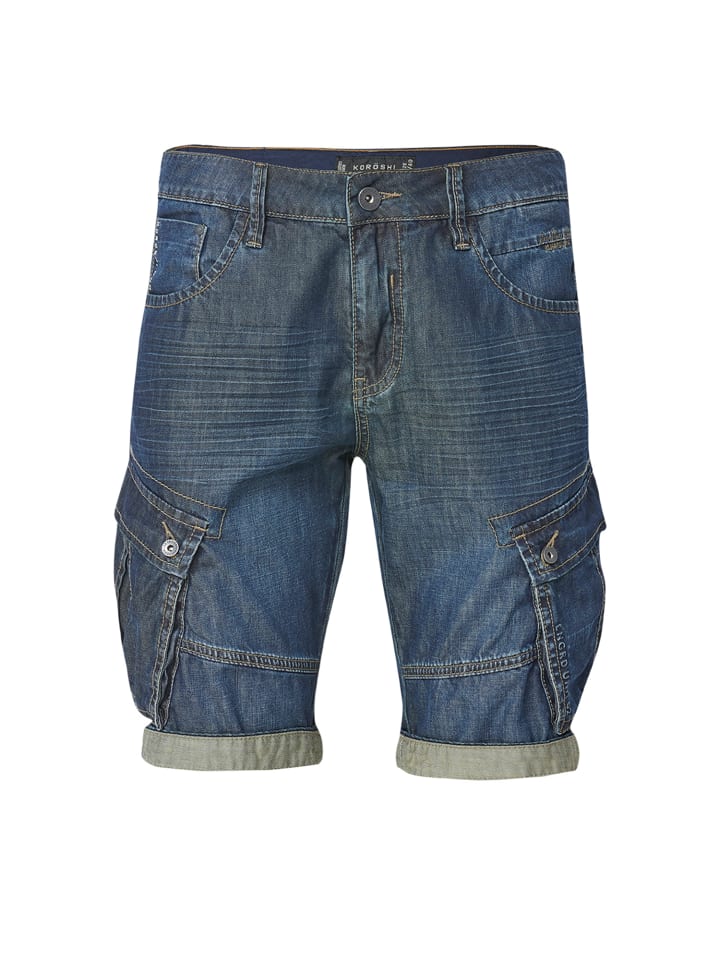 Тканевые шорты KOROSHI, синий
Тканевые шорты KOROSHI, синий