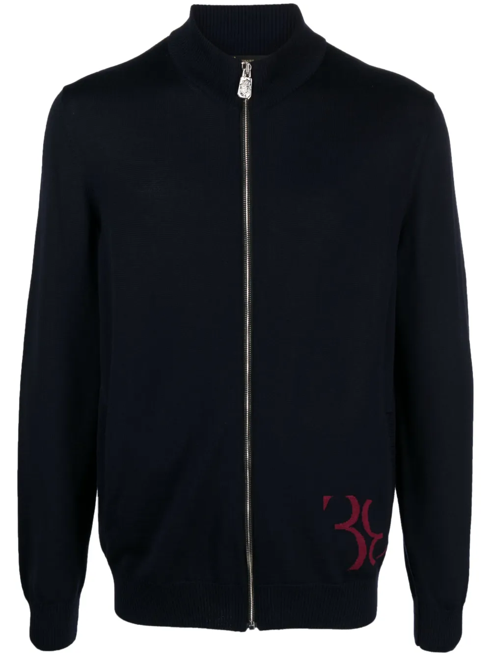 Джемпер из смесовой шерсти мериноса на молнии Billionaire, синий
Джемпер из смесовой шерсти мериноса на молнии Billionaire, синий