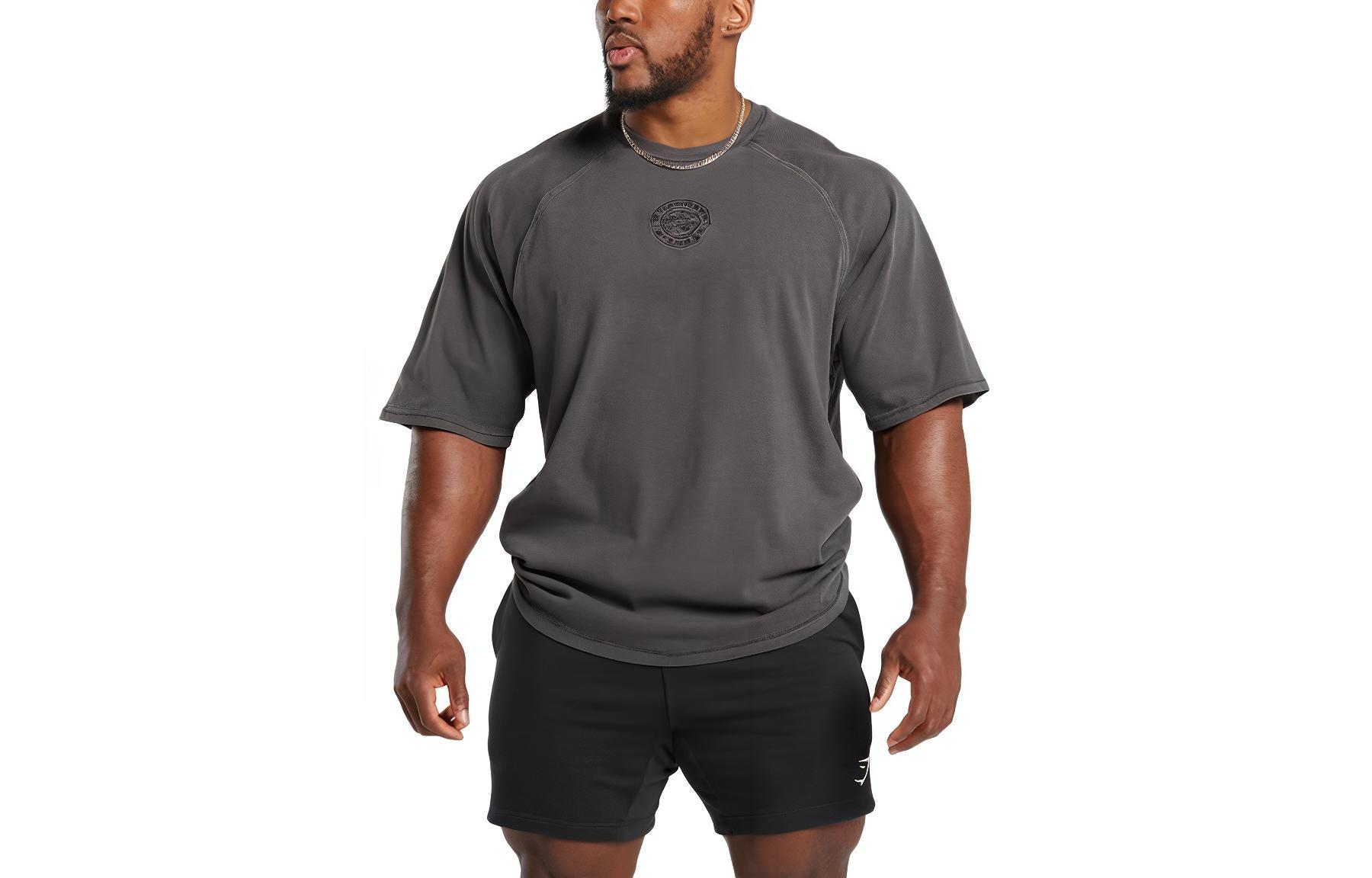 GYMSHARK Футболка с регланными рукавами мужская black, Черный, GYMSHARK Футболка с регланными рукавами мужская black
GYMSHARK Футболка с регланными рукавами мужская black, Черный, GYMSHARK Футболка с регланными рукавами мужская black