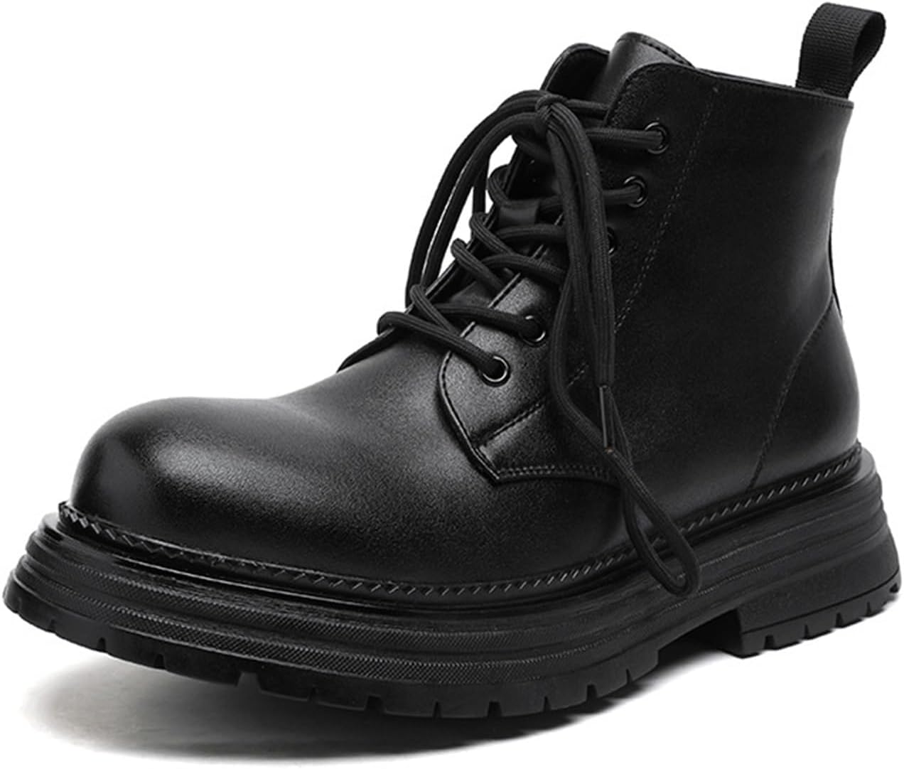 Мужские ботинки Chukka на шнуровке, модные мотоциклетные ботинки, кожаные, с платформой и протекторной подошвой, удобные с круглым носком, ботинки до щиколотки для улицы, боевые ботинки, нарядные ботинки для работы и прогулок Generic, черный
Мужские ботинки Chukka на шнуровке, модные мотоциклетные ботинки, кожаные, с платформой и протекторной подошвой, удобные с круглым носком, ботинки до щиколотки для улицы, боевые ботинки, нарядные ботинки для работы и прогулок Generic, черный