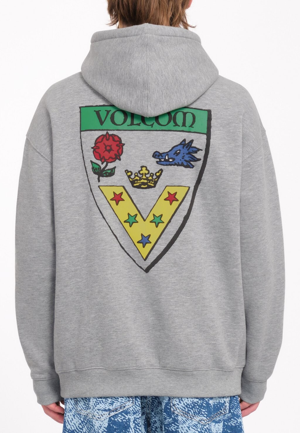 Свитер с капюшоном FERGADELIC Volcom, серый
Свитер с капюшоном FERGADELIC Volcom, серый