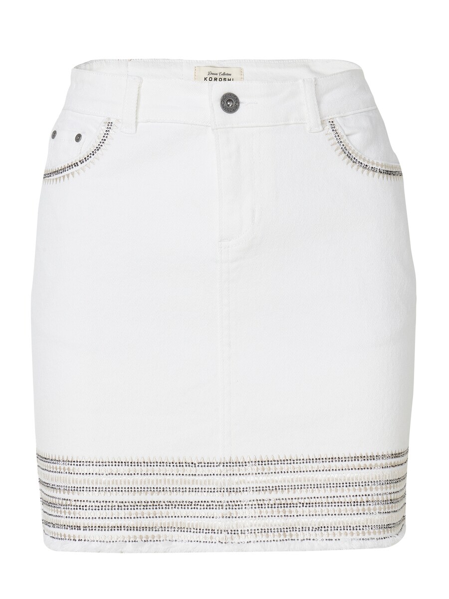 Мини юбка KOROSHI, White denim
Мини юбка KOROSHI, White denim