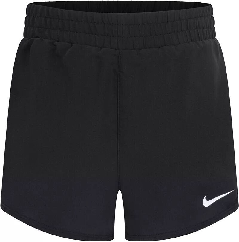 Тканые шорты Nike для маленьких девочек Dri-FIT One, черный
Тканые шорты Nike для маленьких девочек Dri-FIT One, черный