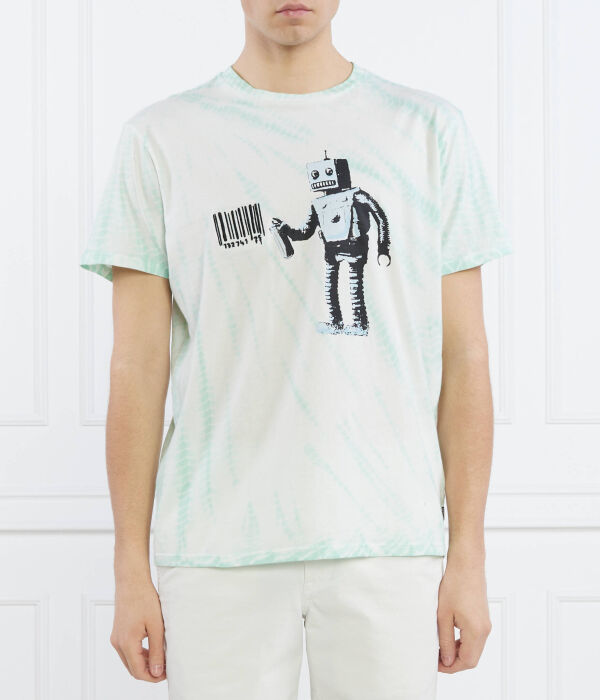 Футболка Guess Jeans RobotT Graffit, зеленый
Футболка Guess Jeans RobotT Graffit, зеленый