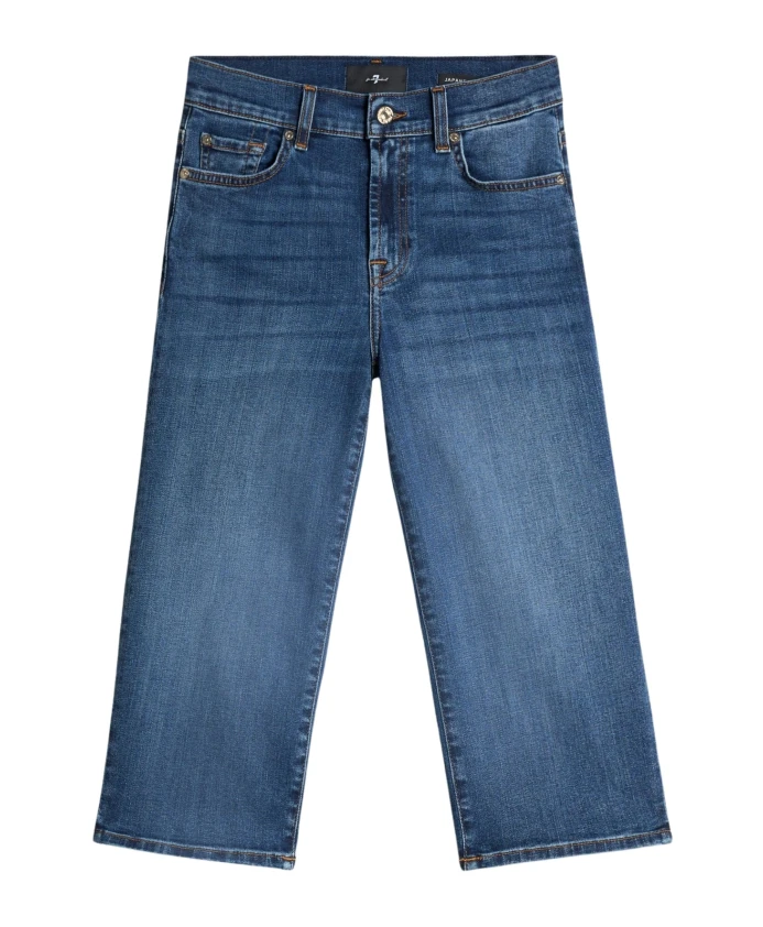Укороченные джинсы Capri Soho Light 7 For All Mankind, синий
Укороченные джинсы Capri Soho Light 7 For All Mankind, синий