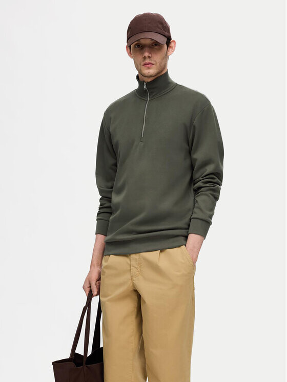Толстовка обычного кроя Selected Homme, зеленый
Толстовка обычного кроя Selected Homme, зеленый