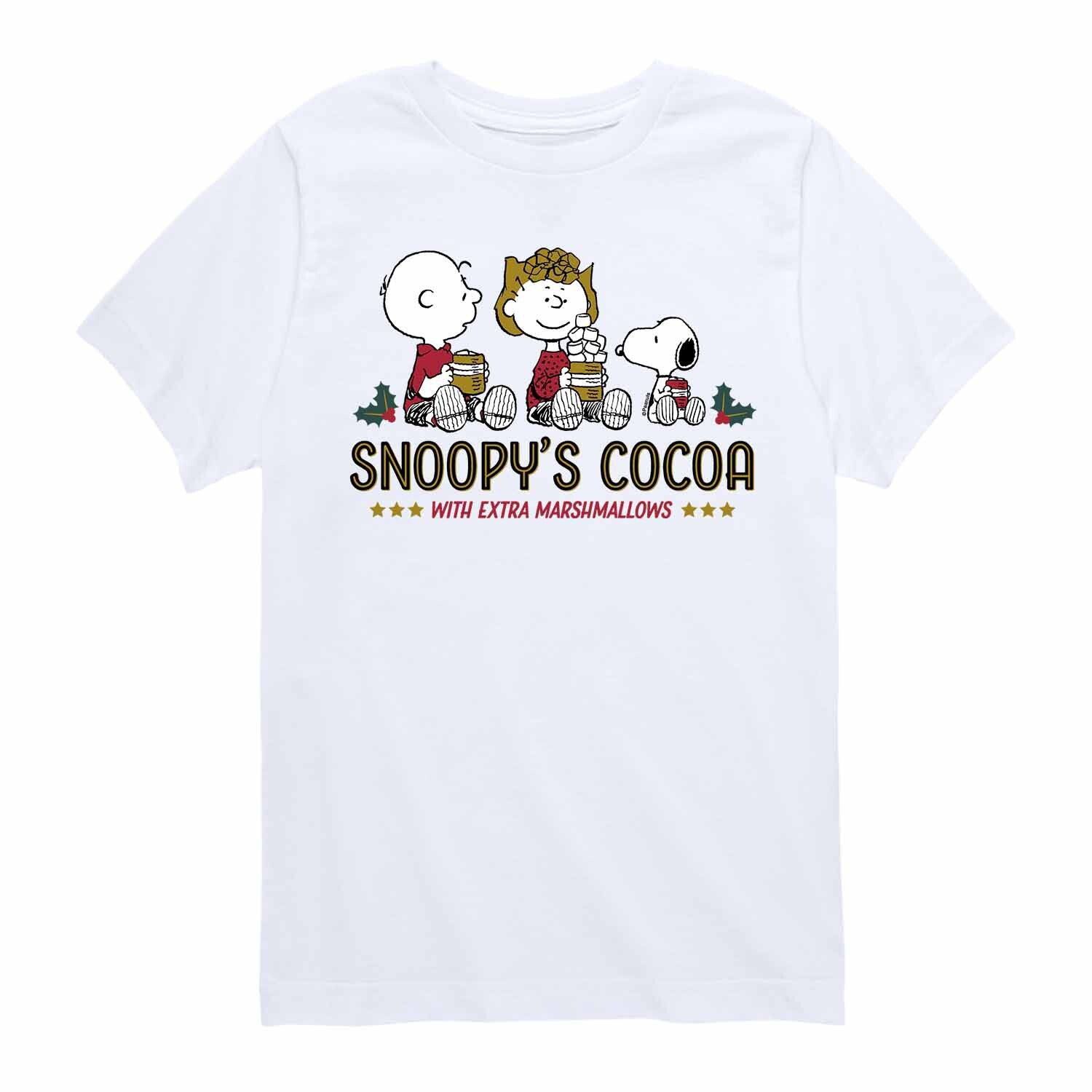 Футболка Peanuts Snoopy's с рисунком какао для мальчиков 8–20 лет Licensed Character
Футболка Peanuts Snoopy's с рисунком какао для мальчиков 8–20 лет Licensed Character
