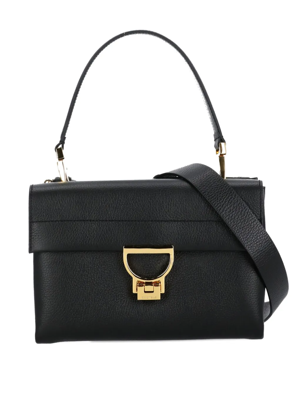 Малая кожаная сумка-тоут с клапаном Coccinelle, черный
Малая кожаная сумка-тоут с клапаном Coccinelle, черный