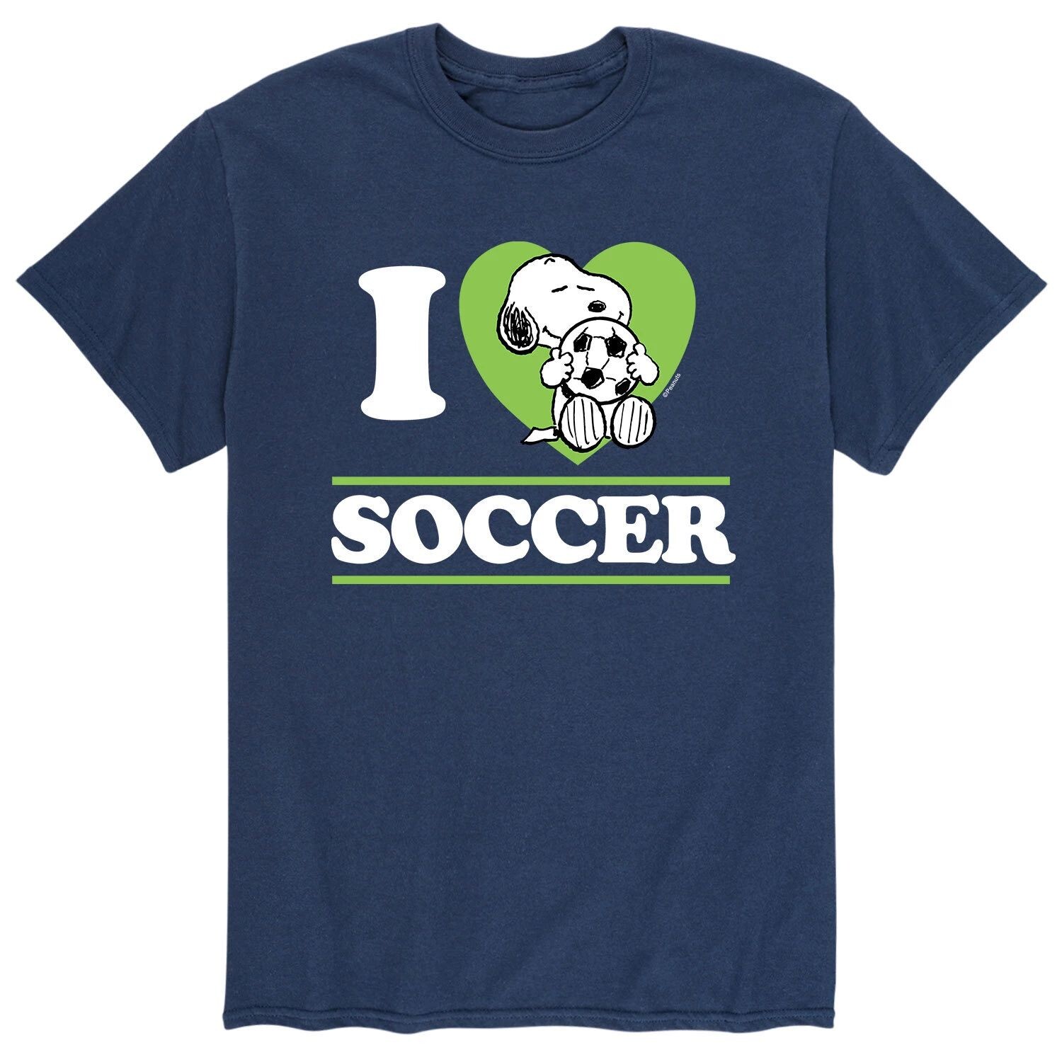Мужская футбольная футболка Peanuts I Love Licensed Character 
Мужская футбольная футболка Peanuts I Love Licensed Character