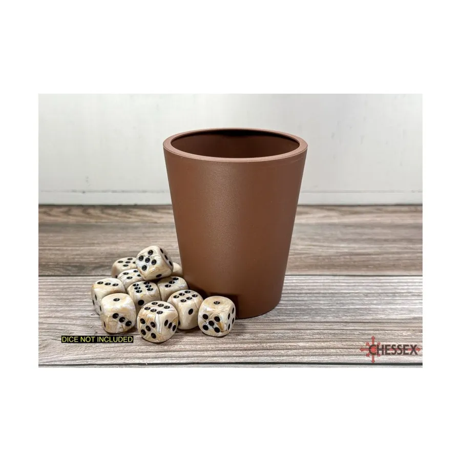 Гибкая чашка для игры в кости - коричневая, Dice Cups, Timers & Miscellaneous
Гибкая чашка для игры в кости - коричневая, Dice Cups, Timers & Miscellaneous