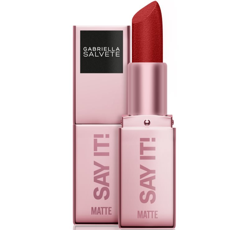 Габриэлла Сальвете Скажи это! Матовая помада с пудровым эффектом It Matters оттенок 05 4 г GABRIELLA SALVETE
Габриэлла Сальвете Скажи это! Матовая помада с пудровым эффектом It Matters оттенок 05 4 г GABRIELLA SALVETE