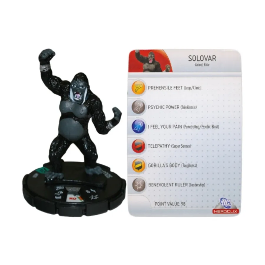 Соловар #020 (У), DC HeroClix - 75th Anniversary - Singles
Соловар #020 (У), DC HeroClix - 75th Anniversary - Singles