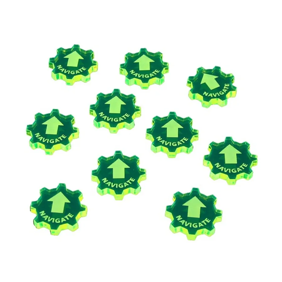 Жетоны команд — навигация, зеленые, Star Wars - Armada Gaming Accessories (Litko Aerosystems)
Жетоны команд — навигация, зеленые, Star Wars - Armada Gaming Accessories (Litko Aerosystems)