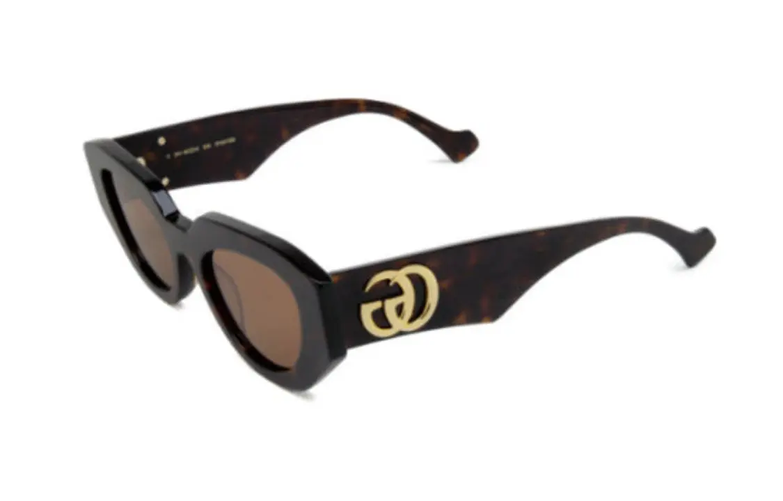 GUCCI Ацетатные солнцезащитные очки кошачий глаз в черепаховом цвете для женщин, Tortoiseshell
GUCCI Ацетатные солнцезащитные очки кошачий глаз в черепаховом цвете для женщин, Tortoiseshell