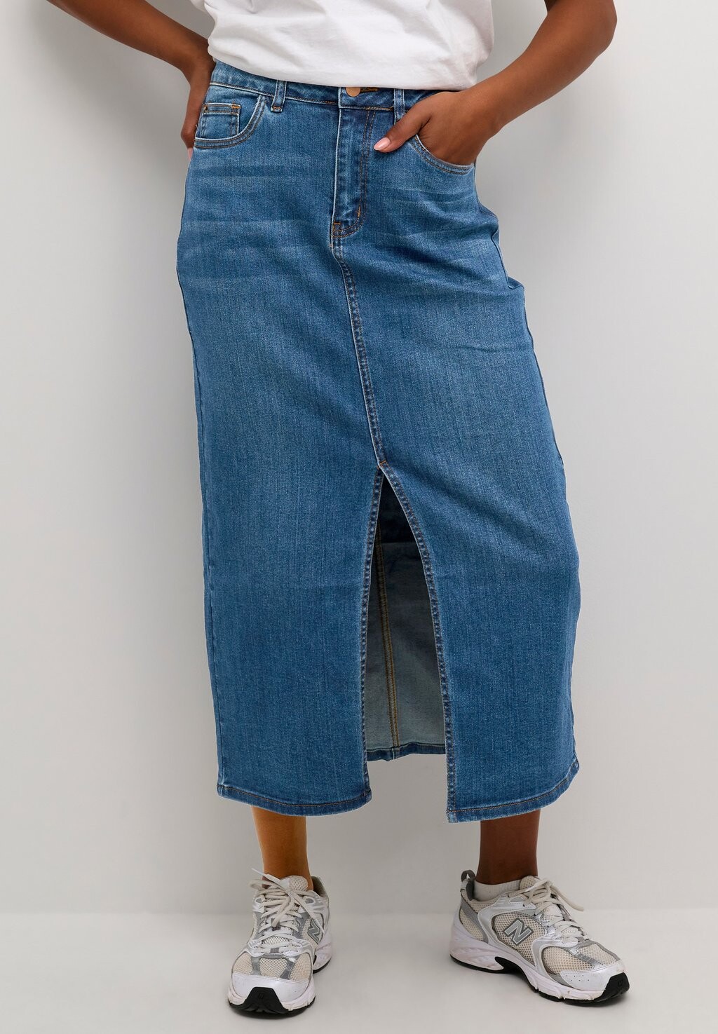 Юбка-карандаш SINEM HW Kaffe, цвет medium blue denim
Юбка-карандаш SINEM HW Kaffe, цвет medium blue denim