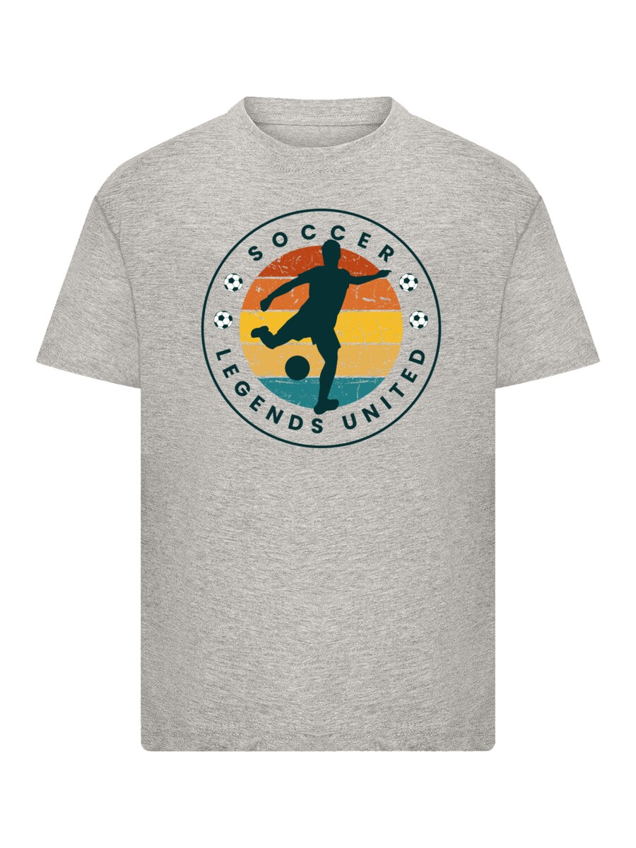 Рубашка F4NT4STIC Soccer Legends United, серый 
Рубашка F4NT4STIC Soccer Legends United, серый