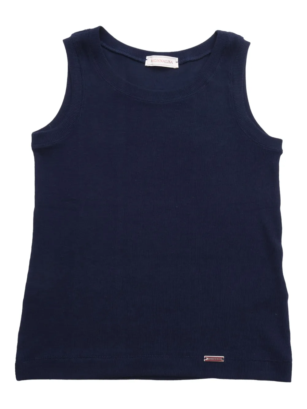 Футболка в рубчик без рукавов Monnalisa, синий
Футболка в рубчик без рукавов Monnalisa, синий