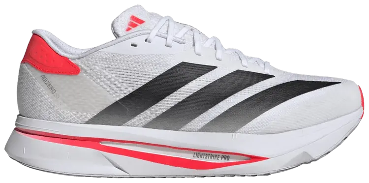 Кроссовки adidas Adizero SL2 'White Black Lucid Red', белый
Кроссовки adidas Adizero SL2 'White Black Lucid Red', белый