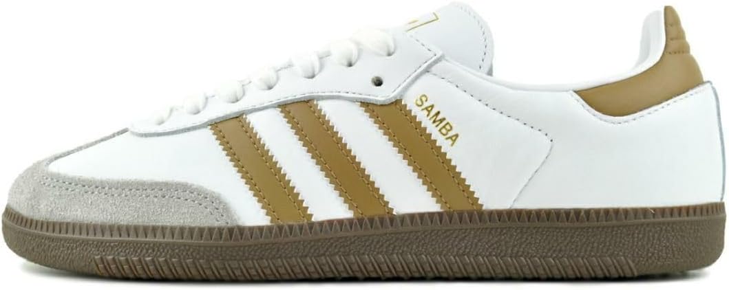 Мужские кроссовки adidas Samba OG, белый/коричневый
Мужские кроссовки adidas Samba OG, белый/коричневый