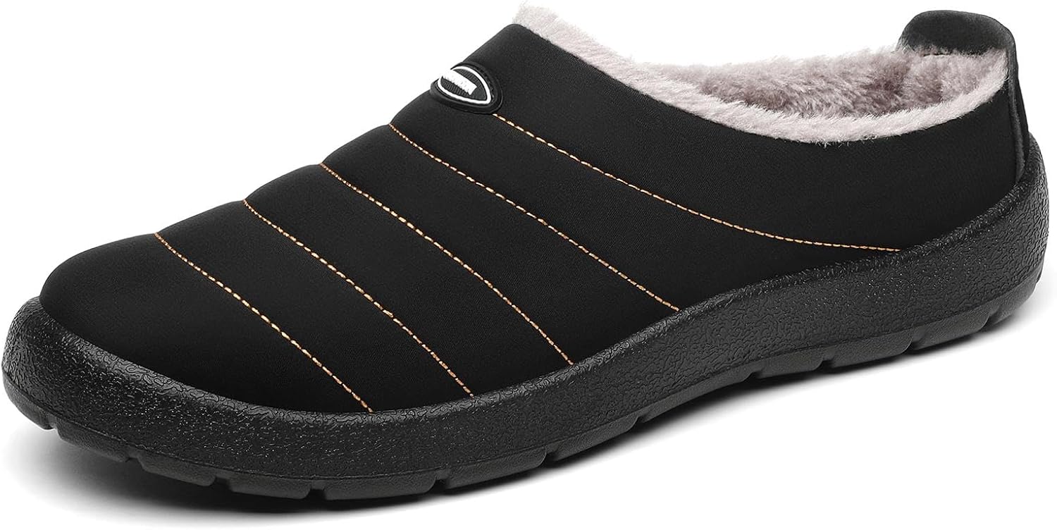 Домашние тапочки Mishansha для мужчин и женщин, теплые с меховой подкладкой, зимние домашние туфли, удобные для носки дома и на улице, черный
Домашние тапочки Mishansha для мужчин и женщин, теплые с меховой подкладкой, зимние домашние туфли, удобные для носки дома и на улице, черный