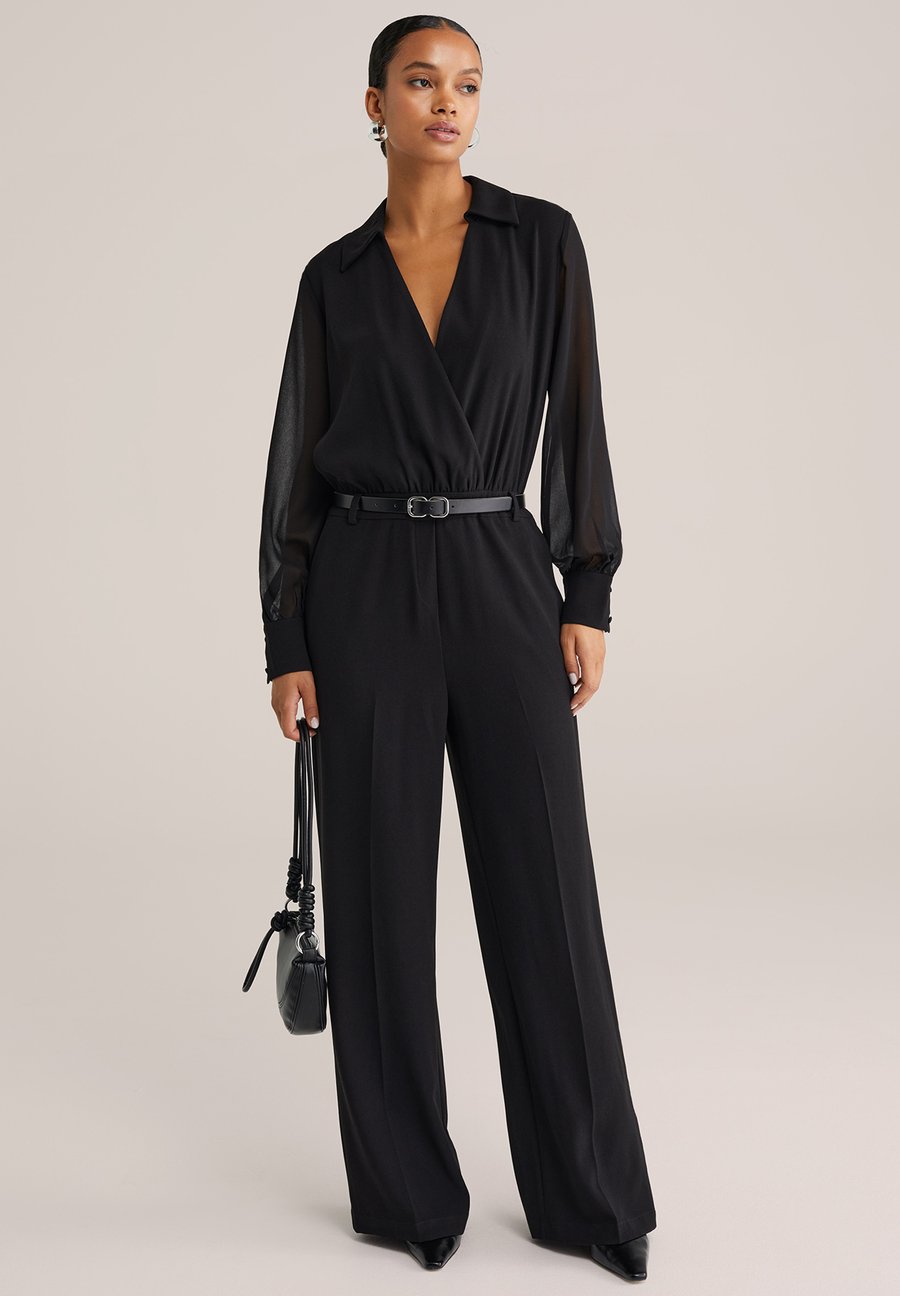 Комбинезон WE Fashion Jumpsuit, Black
Комбинезон WE Fashion Jumpsuit, Black