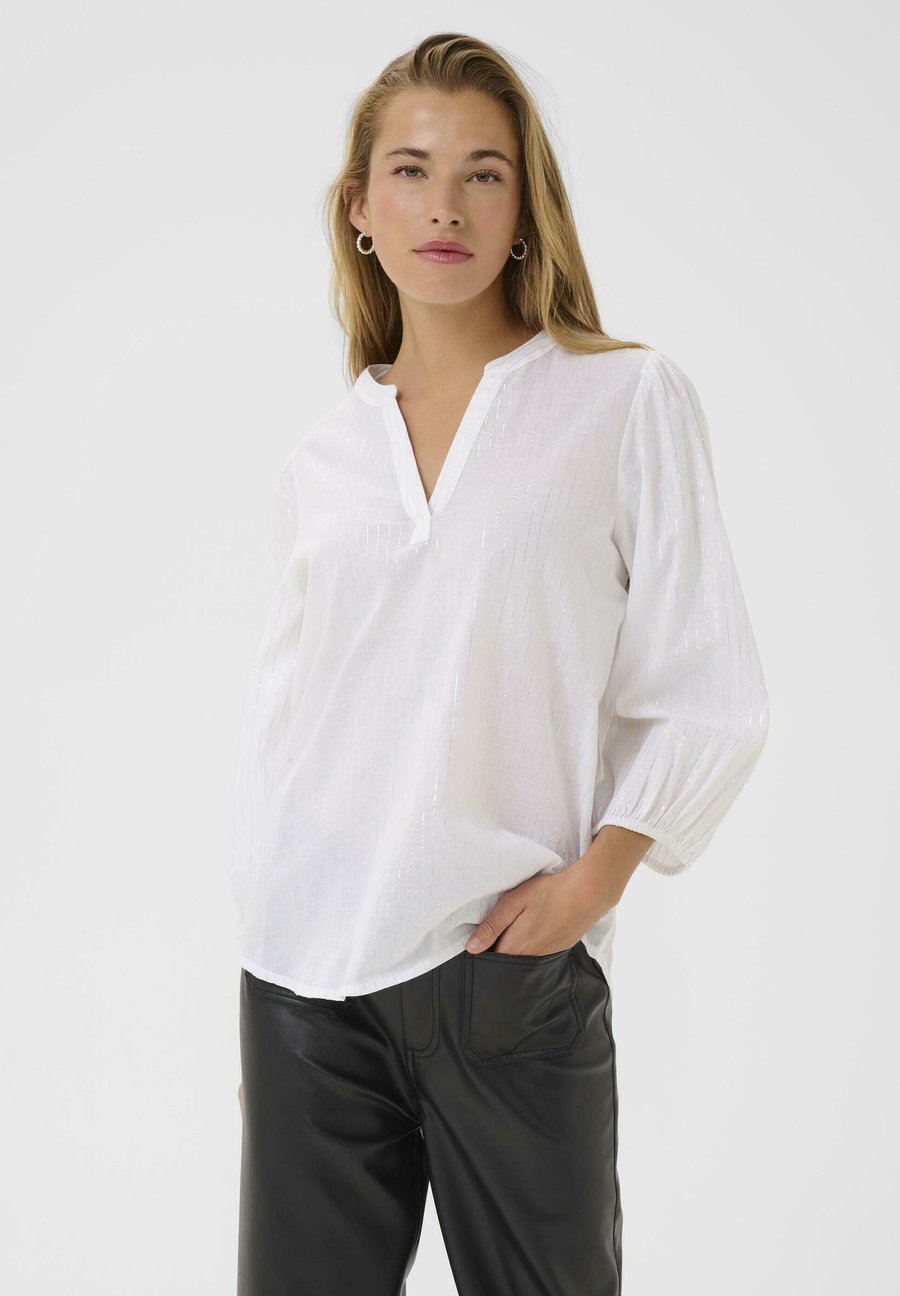 Блуза Kaffe KAluise Blouse, Optical White/White
Блуза Kaffe KAluise Blouse, Optical White/White