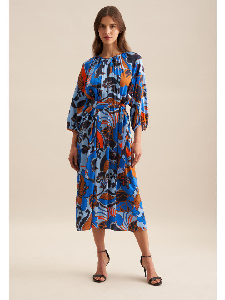 Платье до колена Seidensticker, средне-синий
Платье до колена Seidensticker, средне-синий