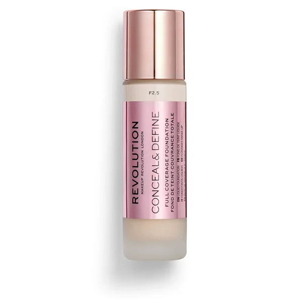 Скрывающая и подчеркивающая тональная основа - f2.5 Makeup Revolution, цвет f2.5
Скрывающая и подчеркивающая тональная основа - f2.5 Makeup Revolution, цвет f2.5