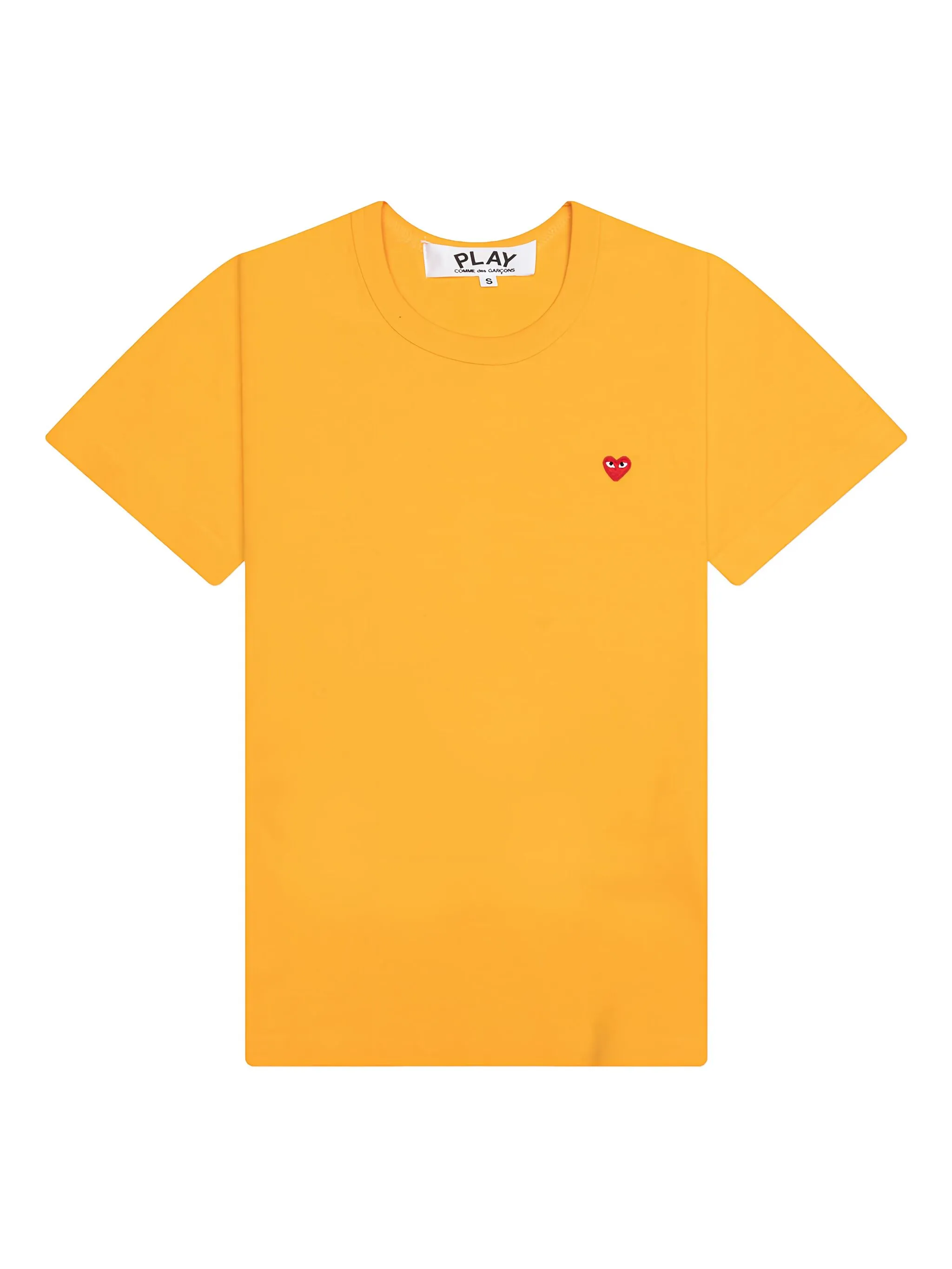 Футболка с вышивкой Comme Des Garçons Play, желтый
Футболка с вышивкой Comme Des Garçons Play, желтый