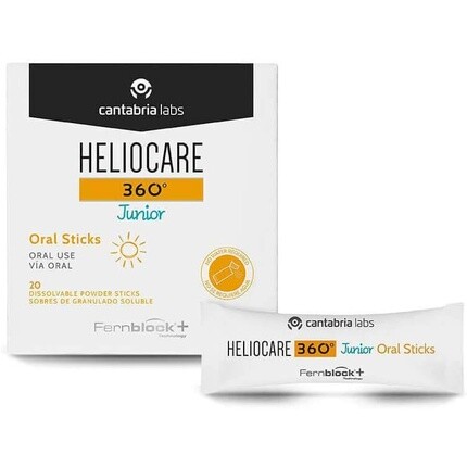 Оральные палочки 360В Junior, Heliocare
Оральные палочки 360В Junior, Heliocare