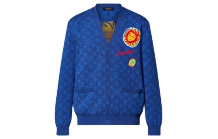 Кардиган мужской Yayoi Kusama x Louis Vuitton, синий
Кардиган мужской Yayoi Kusama x Louis Vuitton, синий