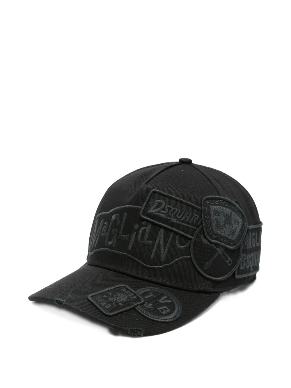 Бейсболка с вышитой нашивкой DSQUARED2, черный
Бейсболка с вышитой нашивкой DSQUARED2, черный